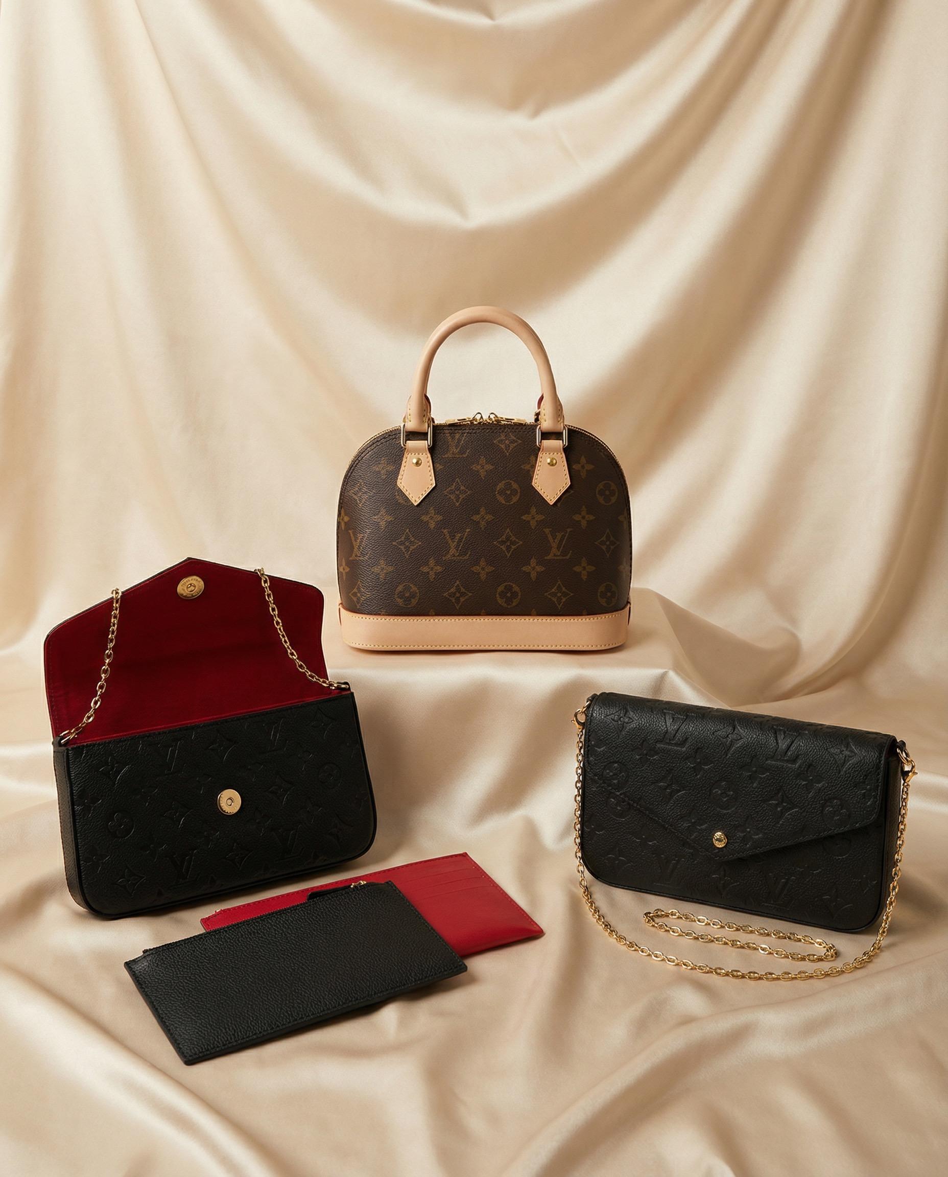 Pack LV (Alma + pochette)